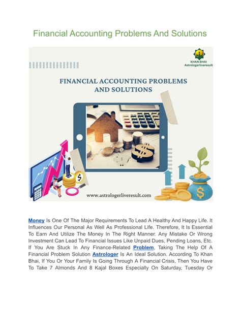 Download Financial Accounting Problems With Solution 