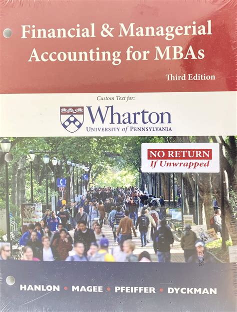 Read Online Financial Amp Managerial Accounting For Mbas 3Rd Edition Ebook 