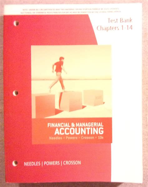Download Financial And Managerial Accounting 10Th Edition Answer 