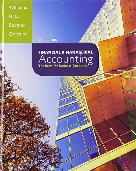 Read Online Financial And Managerial Accounting With Connect Plus 