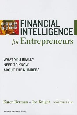 Read Online Financial Intelligence For Entrepreneurs 