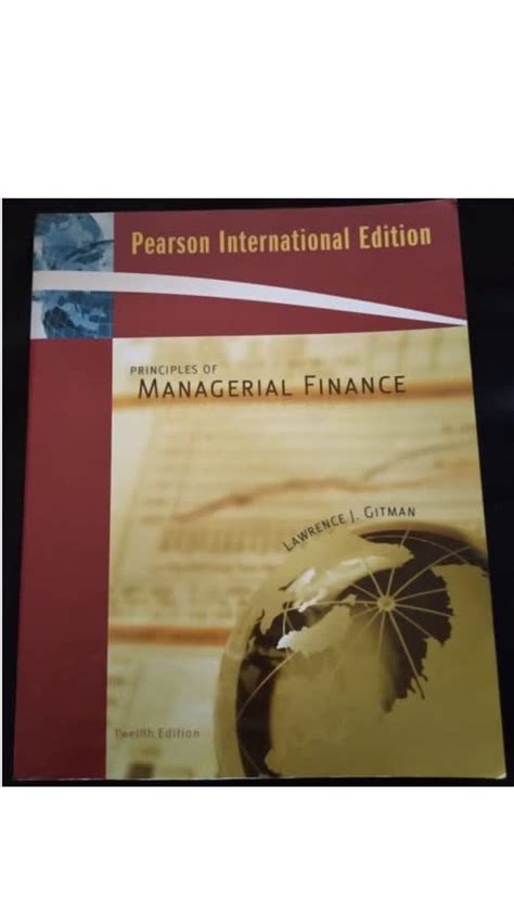 Read Online Financial Management By Gitman 12Th Edition 