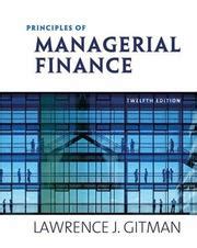 Full Download Financial Management By Lawrence Gitman 12Th Edition 