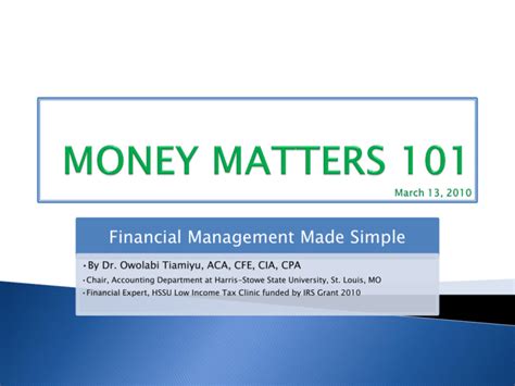 Read Online Financial Management Made Simple Harris 