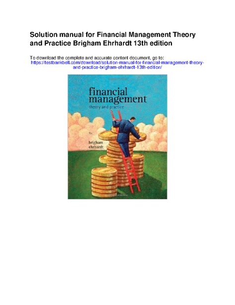 Full Download Financial Management Theory And Practice 13Th Edition Mini Case Solutions 