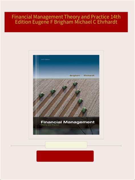 Read Online Financial Management Theory And Practice 14Th Edition 