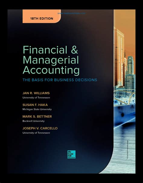 Read Online Financial Managerial Accounting Pdf 