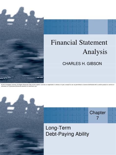 Read Financial Statement Analysis Charles H Gibson Solution 