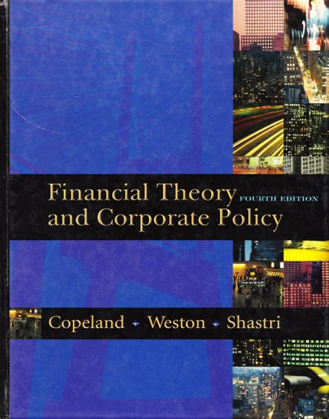 Read Online Financial Theory Copeland Weston Solutions 