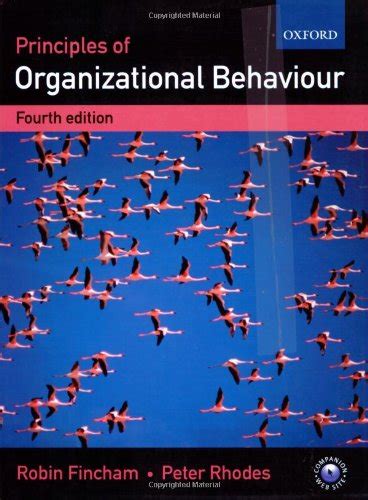Read Fincham Rhodes Organisational Behaviour Chapter 10 