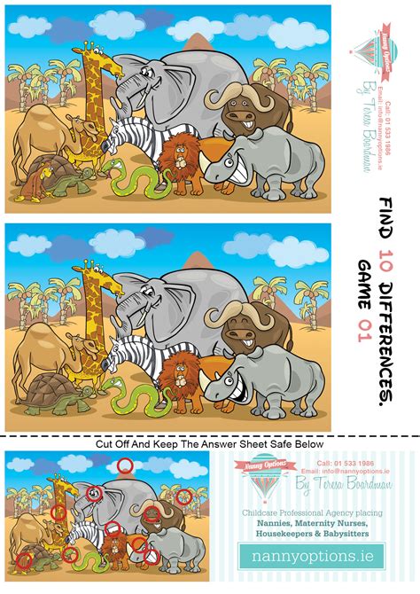 Find 10 Differences Free Printables For Kids Christmas Printable Find The Differences - Printable Find The Differences