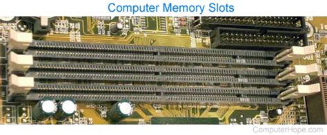 find memory slots