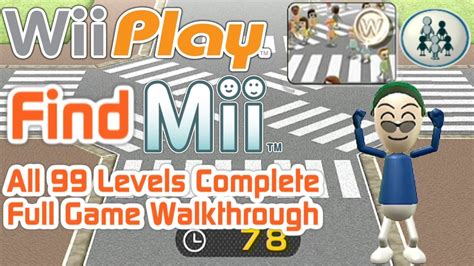 Find Mii Walkthrough
