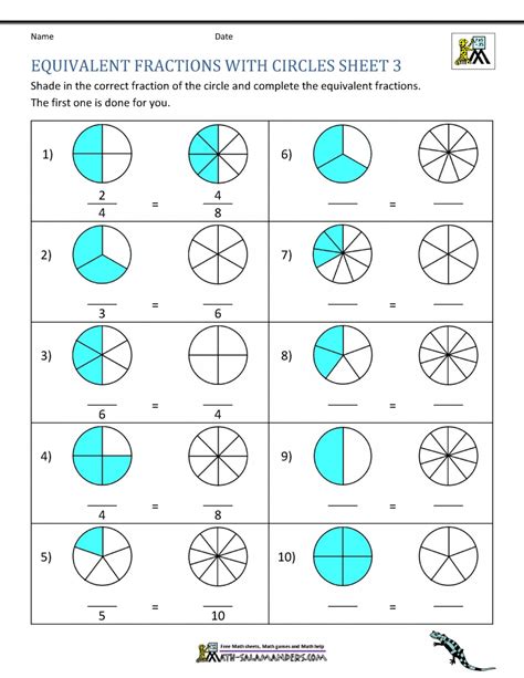 Find Pairs Of Equivalent Fractions Math Worksheets Splashlearn Pairs Of Equivalent Fractions - Pairs Of Equivalent Fractions
