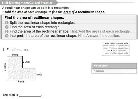 Find The Area Of Rectilinear Shapes By Counting Rectilinear Area Worksheet - Rectilinear Area Worksheet