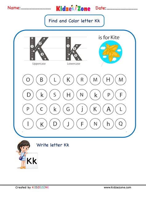 Find The Letter K Worksheet All Kids Network The Letter K Worksheet - The Letter K Worksheet