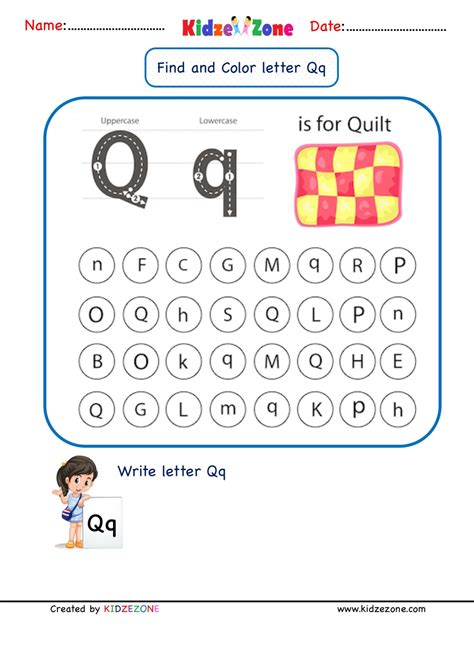 Find The Letter Q Lowercase Worksheet Education Com Kindergarten Quail Worksheet - Kindergarten Quail Worksheet