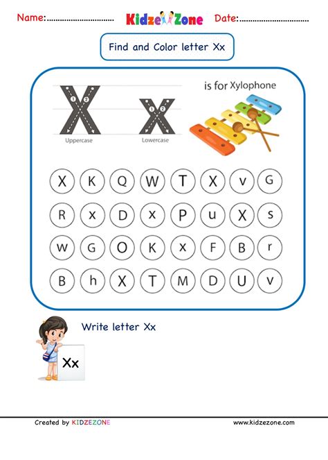 Find The Letter X Worksheet All Kids Network Letter X Kindergarten Worksheet - Letter-x Kindergarten Worksheet