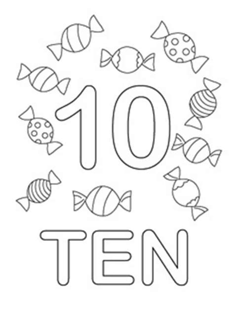 Find The Number 10 Coloring Page Twisty Noodle Number 10 Coloring Pages - Number 10 Coloring Pages