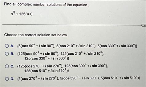Download Find All Complex Number Solutions 
