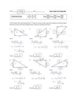Full Download Find The Missing Side Answer Key 