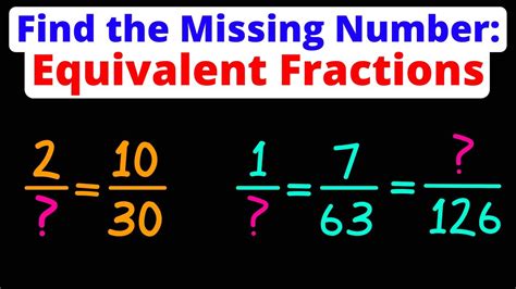 Finding A Missing Numerator Or Denominator In Addition Find The Missing Numerator Or Denominator - Find The Missing Numerator Or Denominator