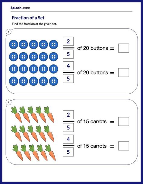 Finding Fractions Of A Set Lesson Plan Education Fractions Of A Set - Fractions Of A Set