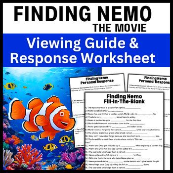 Read Online Finding Nemo Viewing Guide Answers 