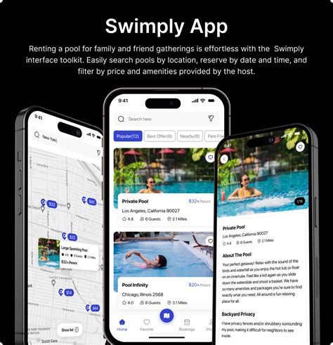 finding swimming pool