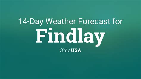 findlay ohio forecast