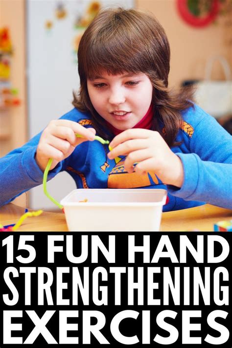 Fine Motor Development 15 Hand Strengthening Exercises For Strengthen Hand Worksheet Kindergarten - Strengthen Hand Worksheet Kindergarten