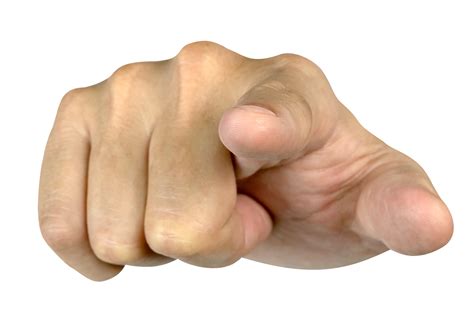 Finger Pointing At You