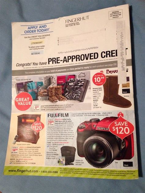 Fingerhut Paper Catalog