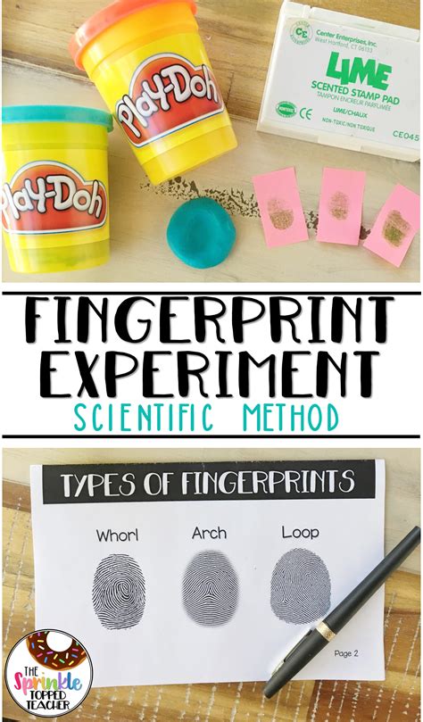  Fingerprints Science Experiment - Fingerprints Science Experiment