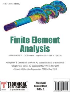 finite element analysis for anna university chennai