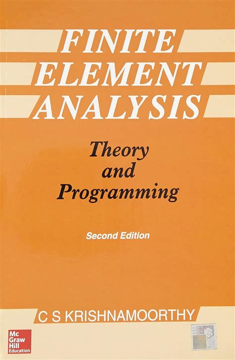 Finite Element Analysis Krishnamoorthy