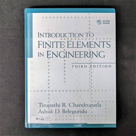 Finite Element Solution Of Chandrupatla 4th Edition