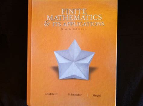 Read Finite Mathematics 9Th Edition Larry Joel Goldstein 