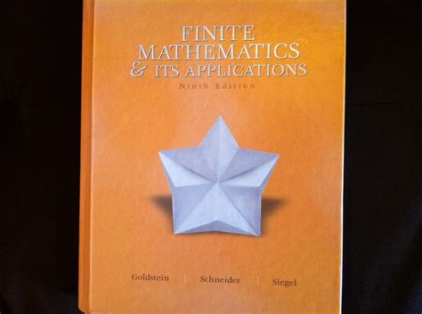 Download Finite Mathematics 9Th Edition Larry Joel Goldstein 