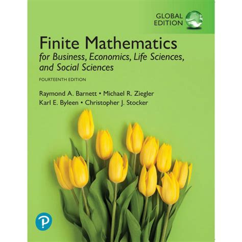 Download Finite Mathematics For Business Economics Life Sciences And Social Sciences Books A La Carte Plus Mymathlab With Pearson Etext Access Card Package 13Th Edition 