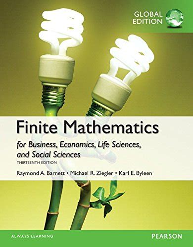 Download Finite Mathematics For Business Economics Life Sciences And Social Sciences Plus New Mymathlab With Pearson Etext Access Card Package 13Th Edition 