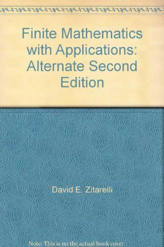 Read Online Finite Mathematics With Applications 2Nd Edition 