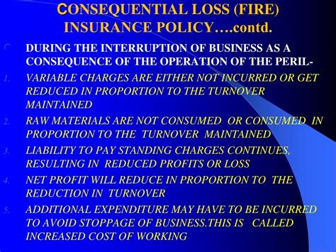Fire And Consequential Insurance Objective Questions