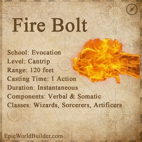 Fire Bolt 5e