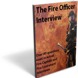 fire captain interview questions