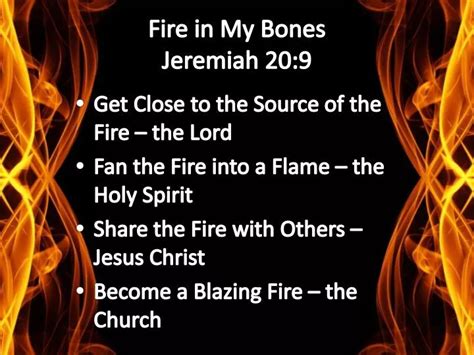 Fire In My Bones By Benson Idahosa