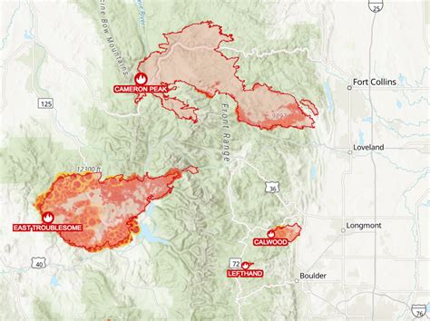 fire map colorado
