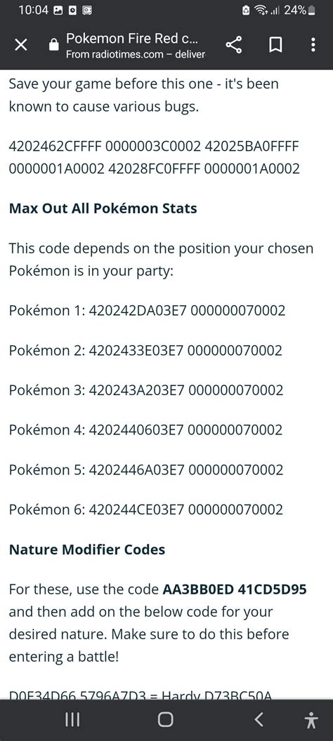 Fire Red Rom Cheats