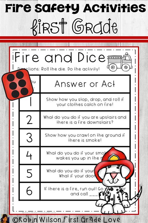 Fire Safety Activities And Printables For Preschoolers Preschool Fire Safety Science Activities - Preschool Fire Safety Science Activities