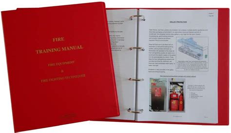 fire safety operational booklet
